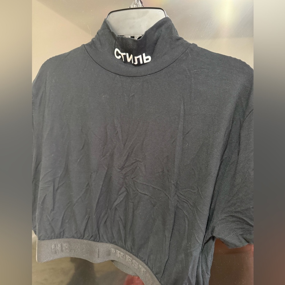 HERON PRESTON CROPPED TOP